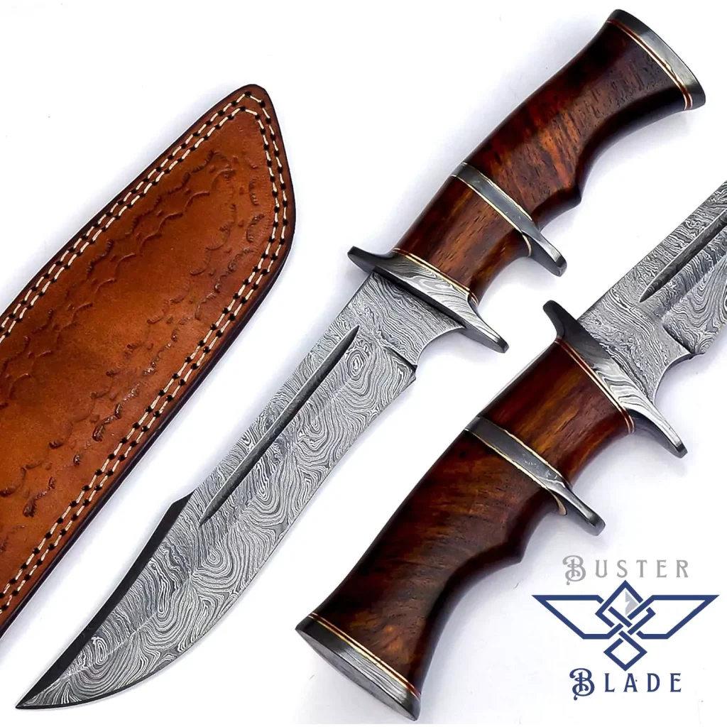 High-End Damascus Bowie Collector’s Edition 243